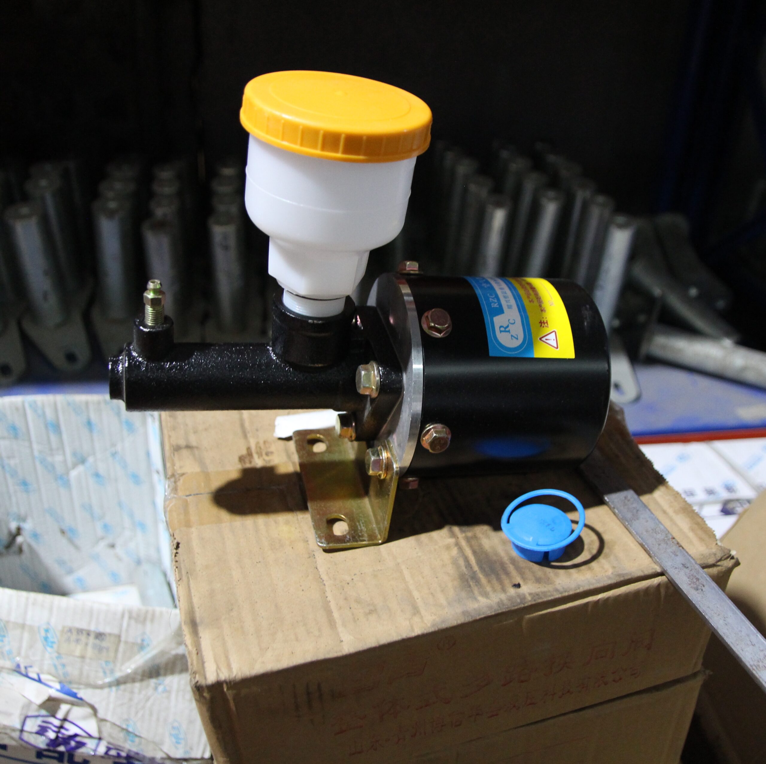 Tổng phanh hơi xúc lật