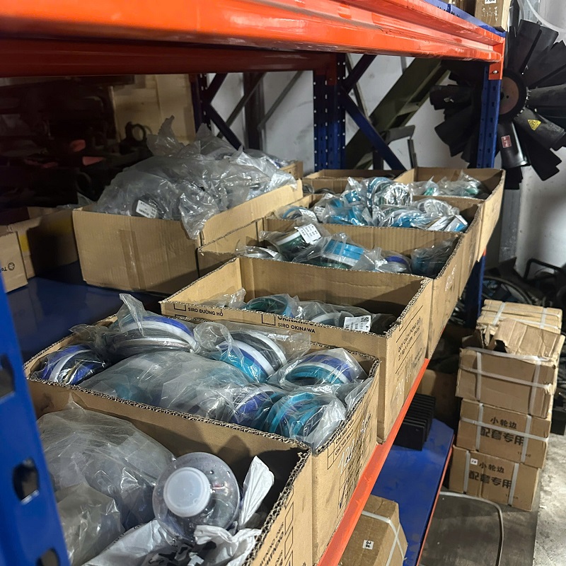 phớt xi lanh nâng và xi lanh lái máy xúc lật