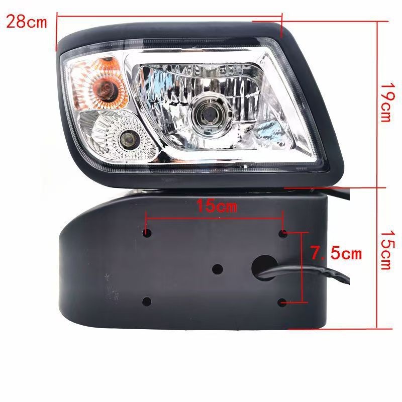 Phụ tùng đèn pha máy xúc lật Trung Quốc