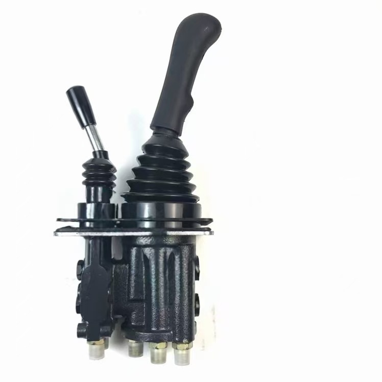 Tay trang điều khiển thủy lực cabin máy xúc lật Trung Quốc