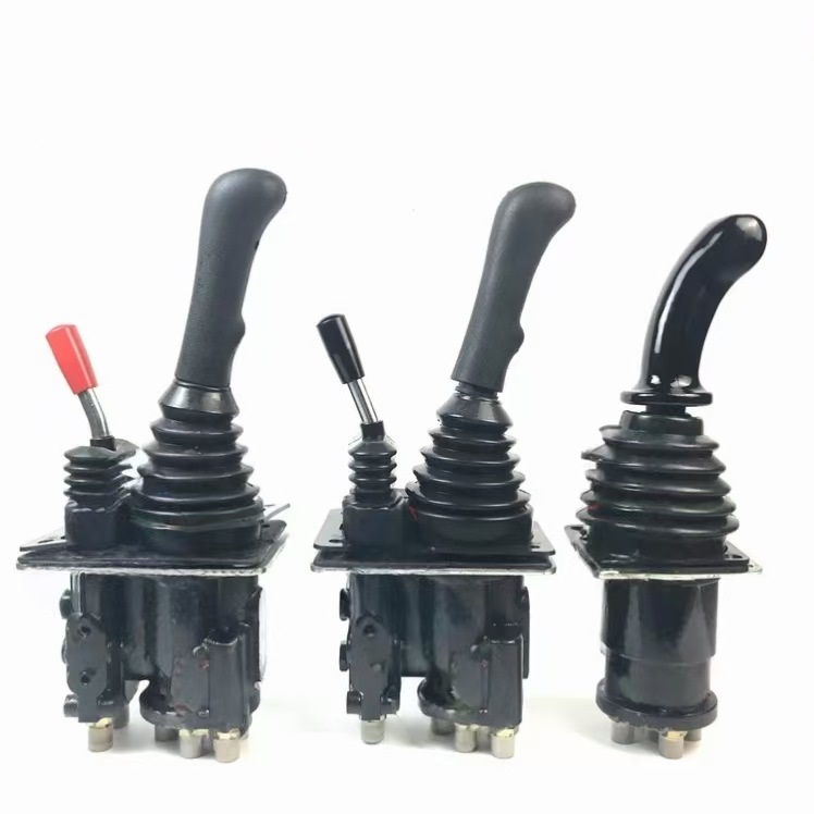 Tay trang điều khiển thủy lực máy xúc lật chính hãng